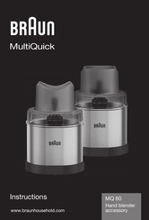 Braun MultiQuick MQ 60 Manual De Instrucciones