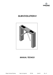 Wolpac SLIM EVOLUTION II Manual Tecnico