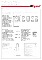 Legrand 3757 10 Manual De Instalación