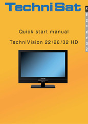 TechniSat TechniVision 26 HD Guía Rápida De Funcionamiento