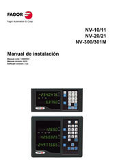 Fagor NV-20 Manual De Instalación