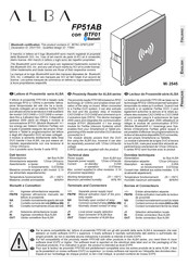 Farfisa Mi 2545 Manual Del Usuario