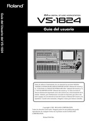 Roland VS-1824 Guia Del Usuario