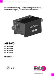 Abicor Binzel M-Drive MFS-V3 Instructivo De Servicio