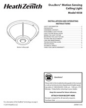 Heath Zenith DualBrite 4558 Manual De Instrucciones