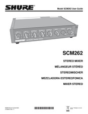 Shure SCM262 Manual Del Usuario