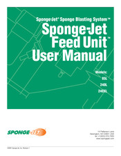 Sponge-Jet Feed Unit 85L Manual Del Usuario