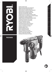 Ryobi RSDS800 Manual De Instrucciones