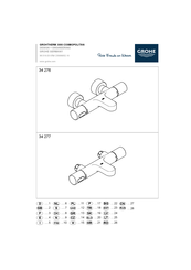 Grohe 34 276 Manual De Usuario