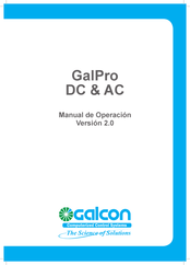 Galcon GalPro AC Manual De Operación