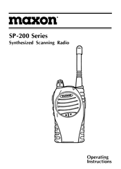 Maxon SP-200 Serie Manual De Operación