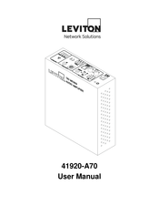 Leviton 41920-A70 Manual Del Usuario