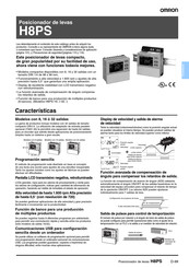 Omron H8PS Manual De Instrucciones