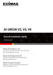 Edimax AI-1001W V4 Guía De Instalación Rápida