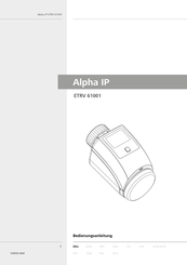 Alpha IP ETRV 61001 Manual De Usuario