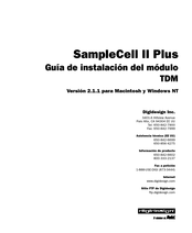 DigiDesign SampleCell II Plus Guia De Instalacion