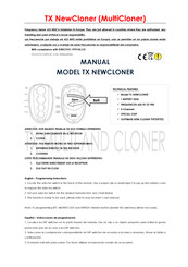 FAB TX NewCloner Manual Del Usuario