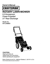 Craftsman 917.378451 Manual Del Propieratio