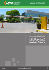 Dyna Group BDG 62-X Manual De Usuarios