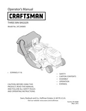 Craftsman 247.240800 Manual Del Operador