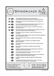 Art SpiderJack 3 Manual Del Usario