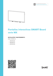 SMART Board SBID-MX275 Instalación Y Mantenimiento