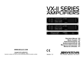 JB Systems VX-II Serie Manual De Isntrucciones