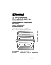Kenmore 911.47719 Guía Para El Usuario