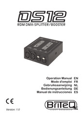 Briteq DS12 Manual De Instrucctiones