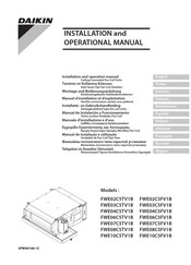Daikin FWE03C5TV1B Manual De Instalación Y Funcionamiento