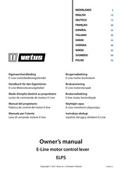 Vetus ELPS Manual Del Propietário