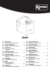 Kampa Geyser Instrucciones De Montaje Y De Uso