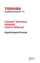 Toshiba CANVIO Manual Del Usuario