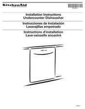 KitchenAid KUDS01DLSS6 Instrucciones De Instalación