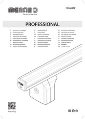 Menabo PROFESSIONAL FIX 603FP Instrucciones De Montaje