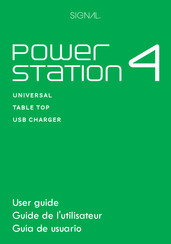 Signal POWER STATION 4 Guía De Usuario