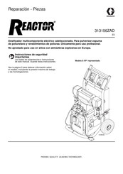 Graco REACTOR E-XP1 Manual De Reparación