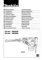 Makita HR3850 Manual De Instrucciones