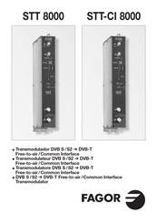 Fagor SCT-CI 8000 Manual Del Usario