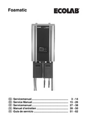 Ecolab Foamatic A2 450 Guía De Servicio