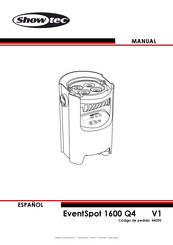 Showtec EventSpot 1600 Q4 Manual Del Usuario