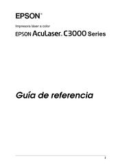 Epson AcuLaser C3000 Serie Guía De Referencia