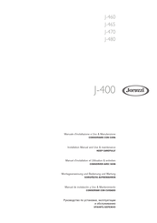 Jacuzzi j-400 Serie Manual De Instalacion Y Uso & Mantenimiento