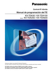 Panasonic KX-TDA30 Manual De Programación