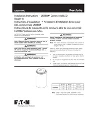 Portfolio LSR8BX Serie Instrucciones De Instalación