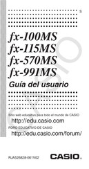 Casio fx-100MS Guia Del Usuario