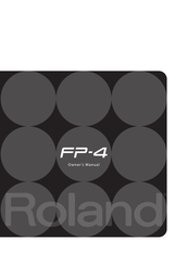 Roland FP-4 El Manual Del Propietario