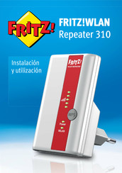 AVM Fritz!WLAN Repeater 310 Manual De Instalación Y Utilizacion