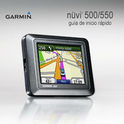 Garmin nüvi 500 Guia De Inicio Rapido