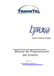 TransTel LYNX Manual De Programación